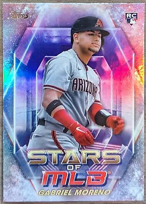 2023 Topps Gabriel Moreno Stars Of MLB RC | SMLB-57 | Arizona Diamondbacks • $1.99