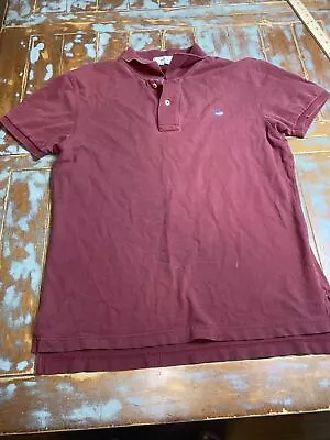 Southern Tide Mens Polo Shirt Mississippi State Bulldogs Size Small  • $26.62