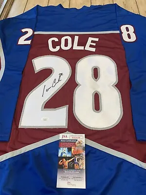 Ian Cole Autographed/Signed Jersey JSA COA Colorado Avalanche • $71.25