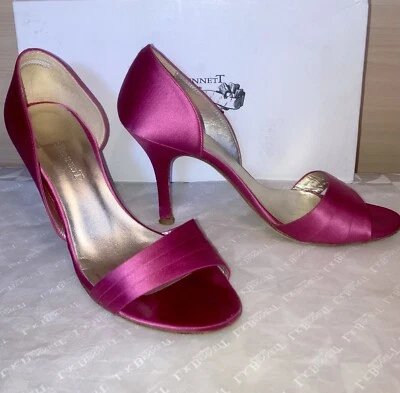£19 • Buy LK BENNETT ‘Soigné’ Magenta Pink Shoes UK4