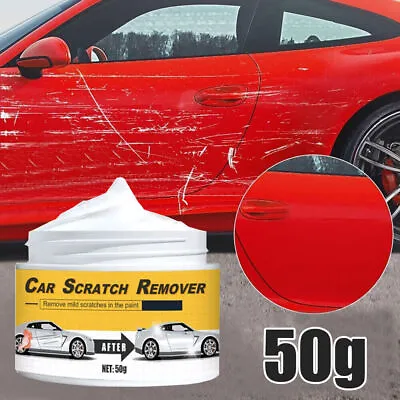 50g Car Parts Wax Polish Scratch Remover Polishing Cleaner Tool Auto Accessories • $5.95