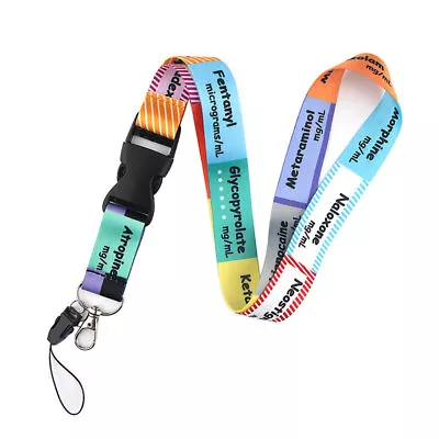 Medical Series ICU Key Chain Lanyard Gifts For Doctors Friends USB Badge Hold OF • $3.96