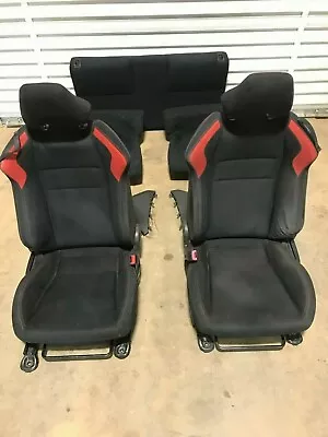 13 14 15 16 Scion Fr-s Frs Front Rear Seats Red Accent Manual Seat Set Oem • $628.95