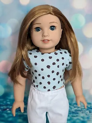 Margaret Custom American Girl Doll OOAK Light Red Hair Blue Eyes Jess Mold  • $165