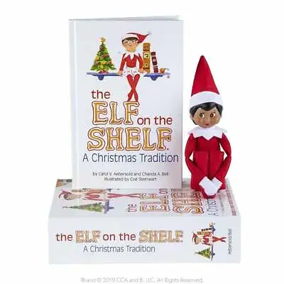 $40.14 • Buy Elf On The Shelf: A Christmas Tradition (brown-eyed Girl). Elf & Book  IN STOCK