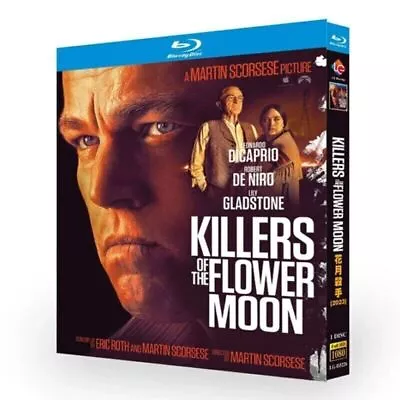 Killers Of The Flower Moon‎ 2023 : Blu-ray Movie BD 1-Disc All Region Box Set • $12.39