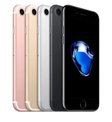 Apple IPhone 7 Factory Unlocked GSM SmartPhone AT&T T-mobile 32GB 128GB 256GB • $84.99