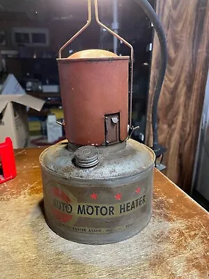 Vintage Wallin Foster Auto Motor Heater Denver Colorado • $22