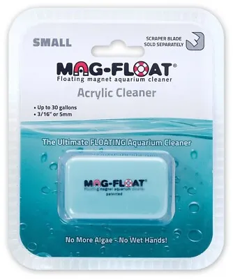 Mag Float Floating Magnum Aquarium Cleaner Acrylic Cleaner - Small • $22.57