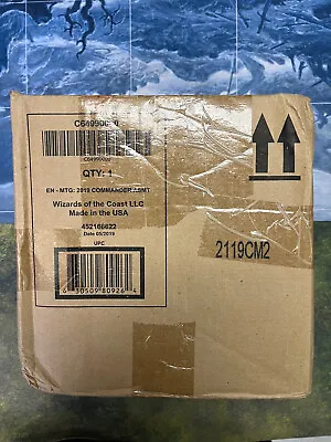 MTG Commander 2019 4 Deck Set Sealed Box Set English Magic The Gathering • $155