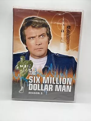 The Six Million Dollar Man TV Series Complete Fifth Season 5 DVD New Sealed 0424 • $18.98