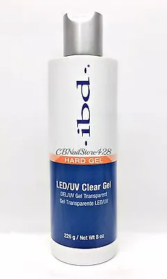 IBD LED/UV CLEAR GEL - Hard Gel 8oz/226g - #65614 • $39.99