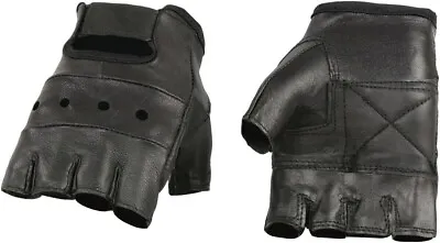 Shaf International Men's Leather Fingerless Gloves - XXL • $4.11