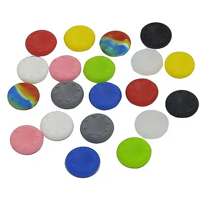 2Pcs Silicone Analog Controller Thumb Stick Grips Cap Cover PS3 PS4 Xbox 360/ONE • £2.69