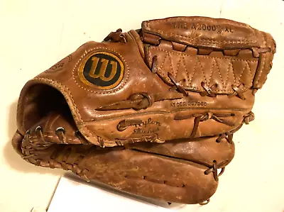 Wilson VintAGE  The A2000 Baseball Glove Made In The USA • $66