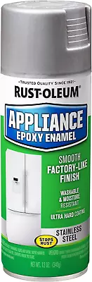 Specialty Appliance Epoxy Spray Paint 12 Oz Stainless Steel Rust-Oleum 7887830 • $18.98