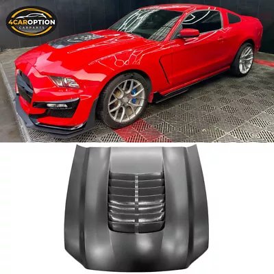 Fits 10-12 Ford Mustang GT500 & 13-14 GT GT500 V6 Front Hood Cover Aluminum • $749.99