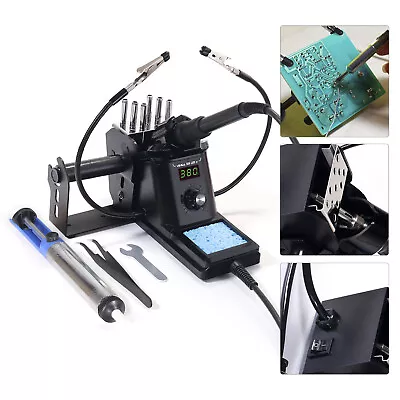 LED Display Variable Temperature Soldering Iron Station Kit • $46