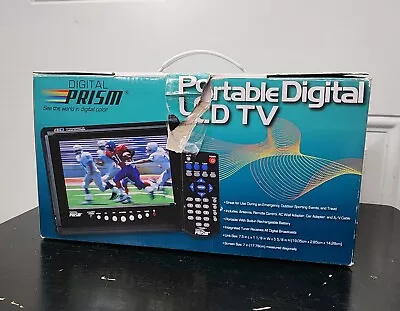 Digital Prism 7  Portable Digital Lcd Tv Model Atsc-710 Open Box  • $50