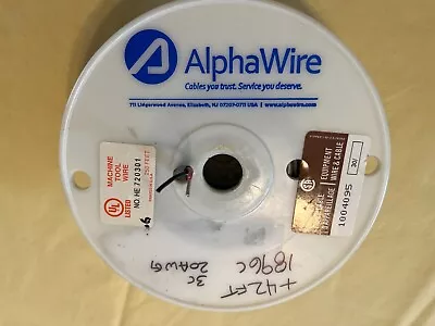 Alpha Wire 1896c 3-Conductor 20awg Unshielded PVC Cable • $18