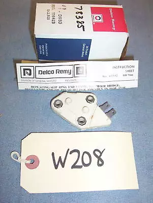 Mercruiser Voltage Regulator 78385 Lot W 208 • $25