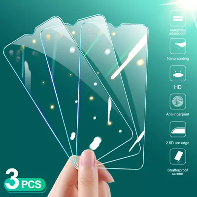 3Pcs Tempered Glass For Xiaomi Redmi 10 Note 11 9S 8 Pro Mi 11T Screen Protector • $4.39