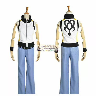 Kingdom Hearts : Dream Drop Distance Riku Uniform COS Clothing Cosplay Costume / • $56
