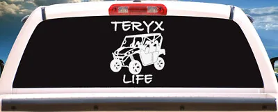 Kawasaki Teryx 800 Life Offroad SxS Mud Bounty Decal Sticker • $12.99