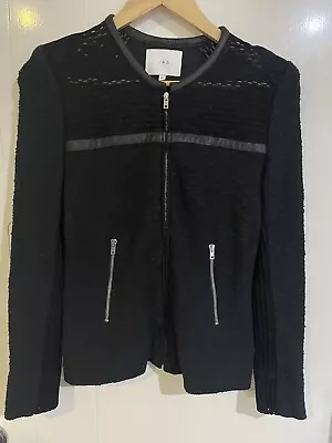 Iro Paris Zipper  Hurley Jacket 8/10 Leather And Cotton • $35