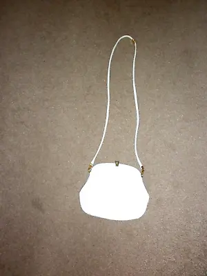 £4.50 • Buy Ladies White Leather Shoulder Bag Jane Shilton