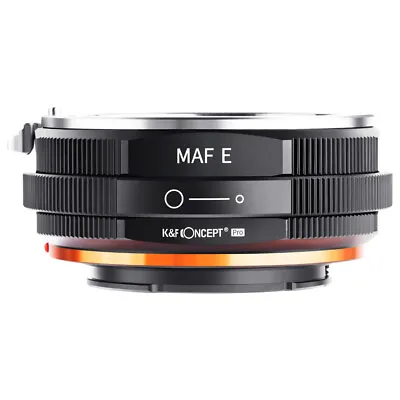 K&F Concept MAF-NEX Minolta A Sony A Mount Lenses To Sony E Mount Lens Adapter • $27.59