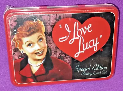 2010 I Love Lucy Special Edition Playing Card Set In Keepsake Tin Sealed New • $9.99