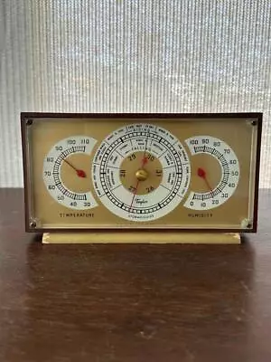 Vintage Taylor Instruments Barometer Weather Station Mid Century STORMOGUIDE • $9.99