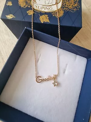 Good Luck Necklace 18k Gold Plated Hypoallergenic  • £6