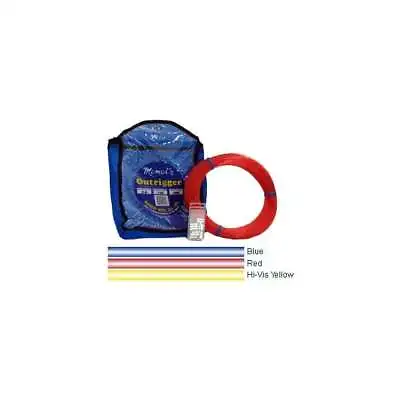 Momoi Outrigger Nylon Monofilament Line-50 Yds 400 Lb. Dark Red • $26.99