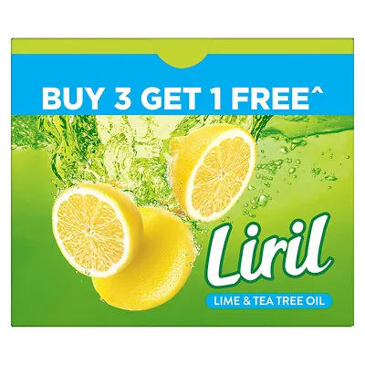 Liril Lime And Tea Tree Oil Soap With Freshness Of Lemon 125 Gm • £15.29
