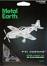 Metal Earth MMS003 P-51 Mustang Sheet Model Kit • $5.99