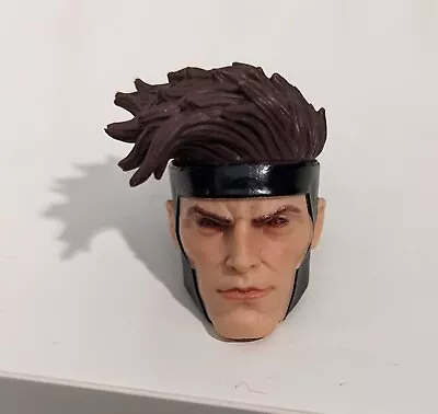 Marvel Legends GAMBIT HEAD 1:12 FIGURE PART (60th Anniv X-MEN 3 Pack 2023) • $17