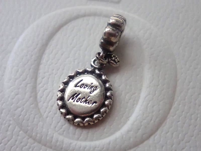 $12 • Buy Authentic PANDORA S/Silver LOVING MOTHER Dangle Charm. #791127cz
