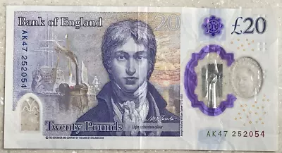 Ak 47 £20 Pound Polymer  Banknotes Circulated • £25.99