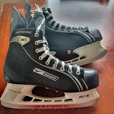 NIKE BAUER Lightspeed Pro One 05 Supreme TUUK Mens US 10R US 10.5 Hockey Skates! • $44.90