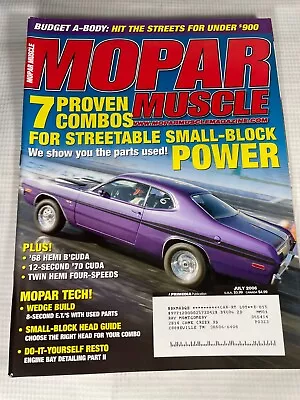 July 2006 Mopar Muscle Magazine '68 Barracuda '71 Cuda • $4.99