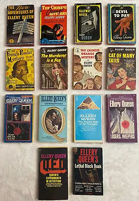 Ellery Queen Mystery Novels - Choose Your Title:  14 Editions Good To Very Good • $4.17