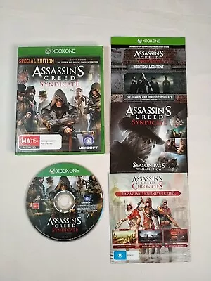 Assassins Creed Syndicate - Special Edition. Microsoft Xbox One  Free Postage • $12.95