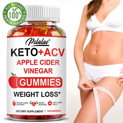 Keto Acv Gummies - Belly Fat Burning Weight Loss Support Weight Management • $9.11