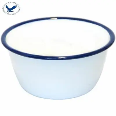  FALCON TRADITIONAL ENAMEL 16cm Pudding Basin - Enamel • £8.49