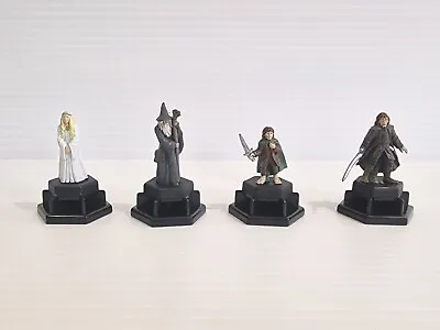 4 Trivial Pursuit Lord Of The Rings Character Tokens/Figurines On Bases  • £5.99