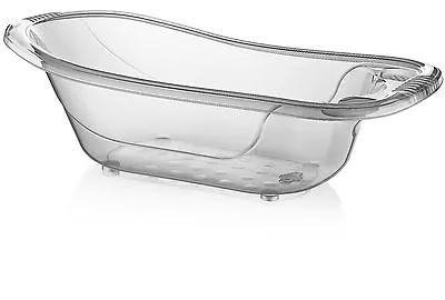 Large 50 Litre Aqua Clear Transparent Baby Bath Tub • £18.99