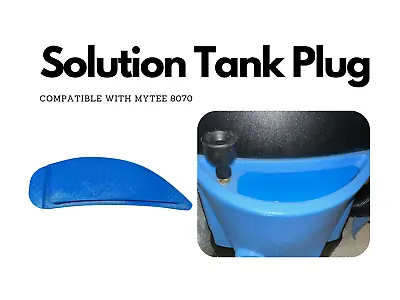 Solution Tank Plug For Mytee Lite Hot Water Extractor 8070 Perfect Fit • $30