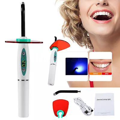 Estilo Woodpecker Inalámbrico LED Luz De Curado Lampara Dental Fotocurado LED.B • $22.90